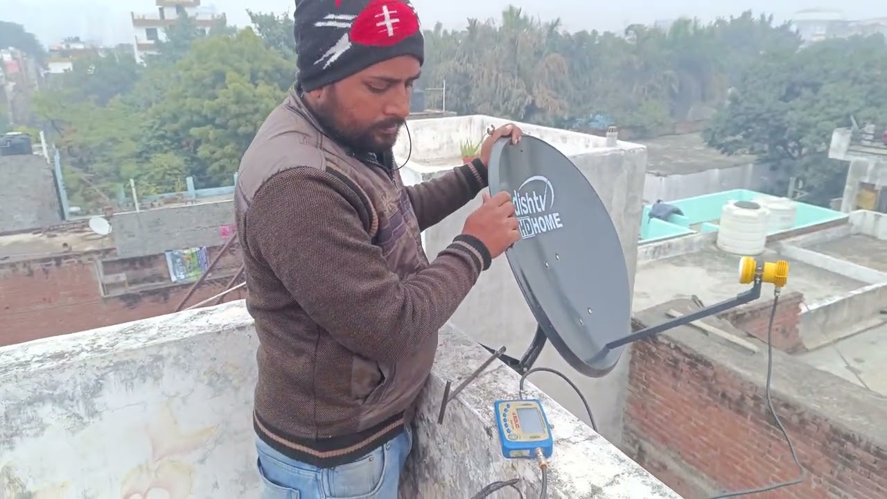 Free to Air Set top box self tune kaise kare #dth #dth #dthsignaltunning #settlitemeter