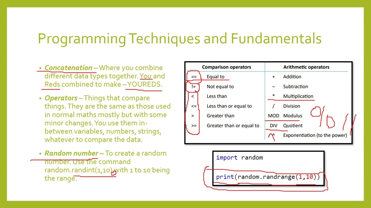 Key Vocabulary