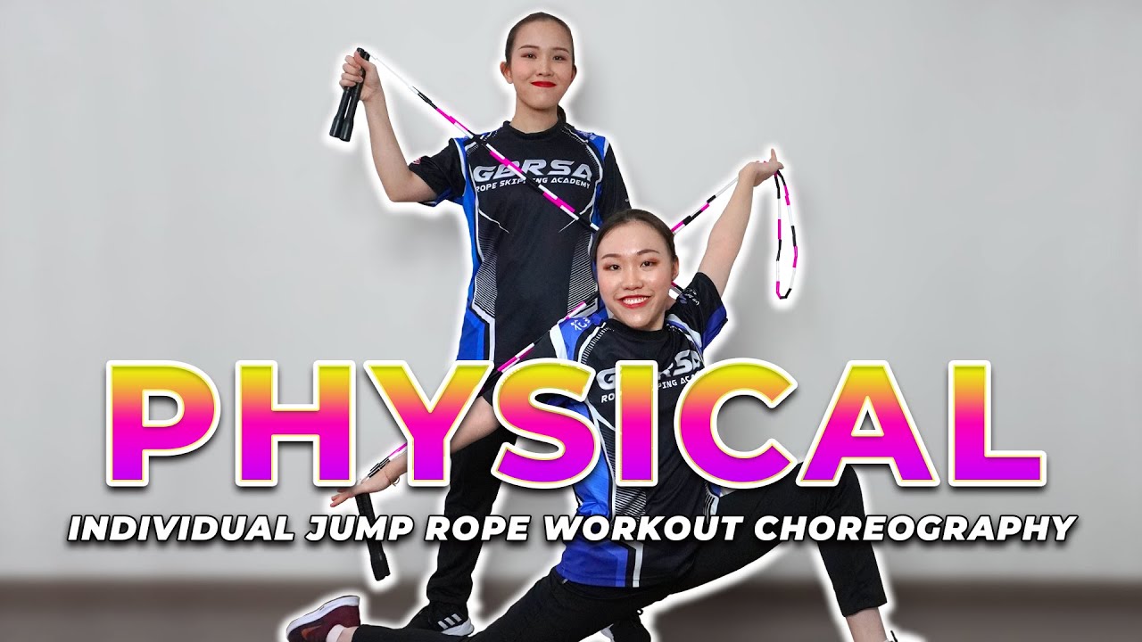 Physical - Dua Lipa | Individual Jump Rope Workout Choreography