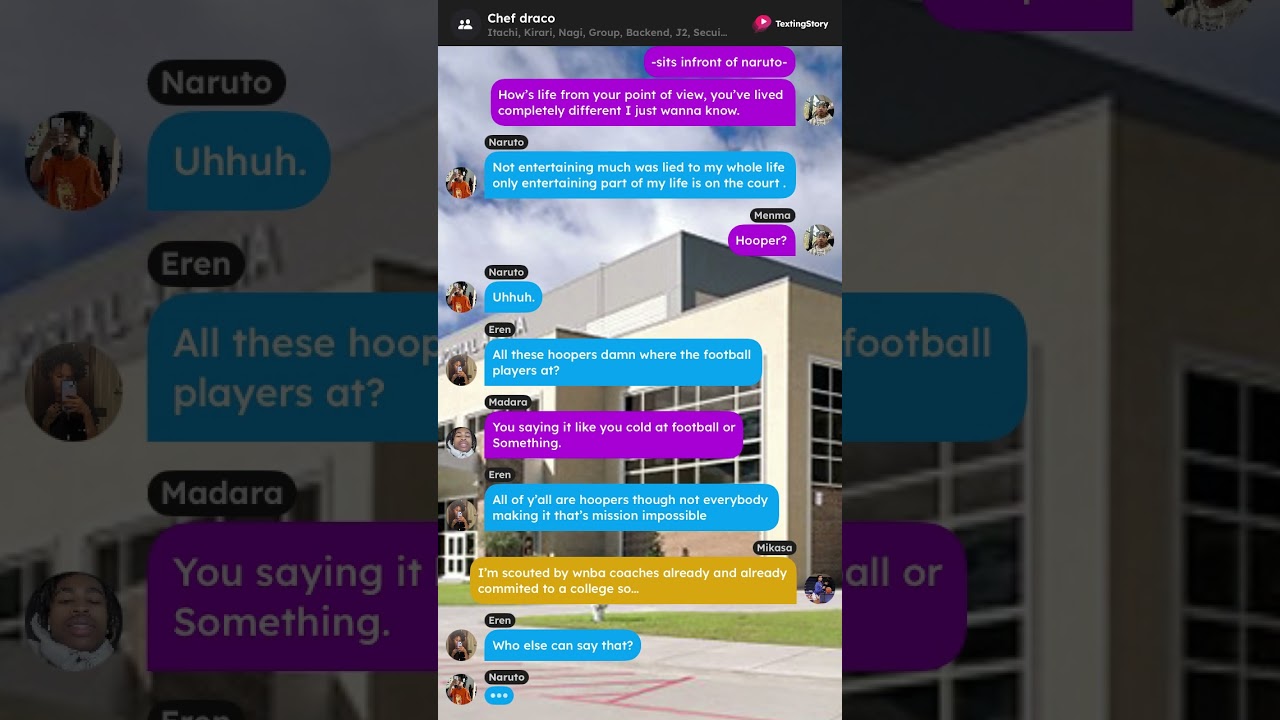 The 2 NBA prospects [naruto texting story] ft @PromotePositivityy @qtbackend
