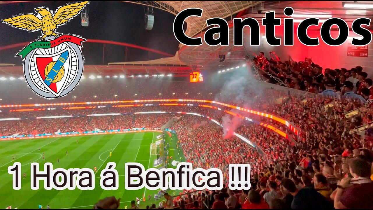 1 Hora á Benfica 🔥🙌🦅