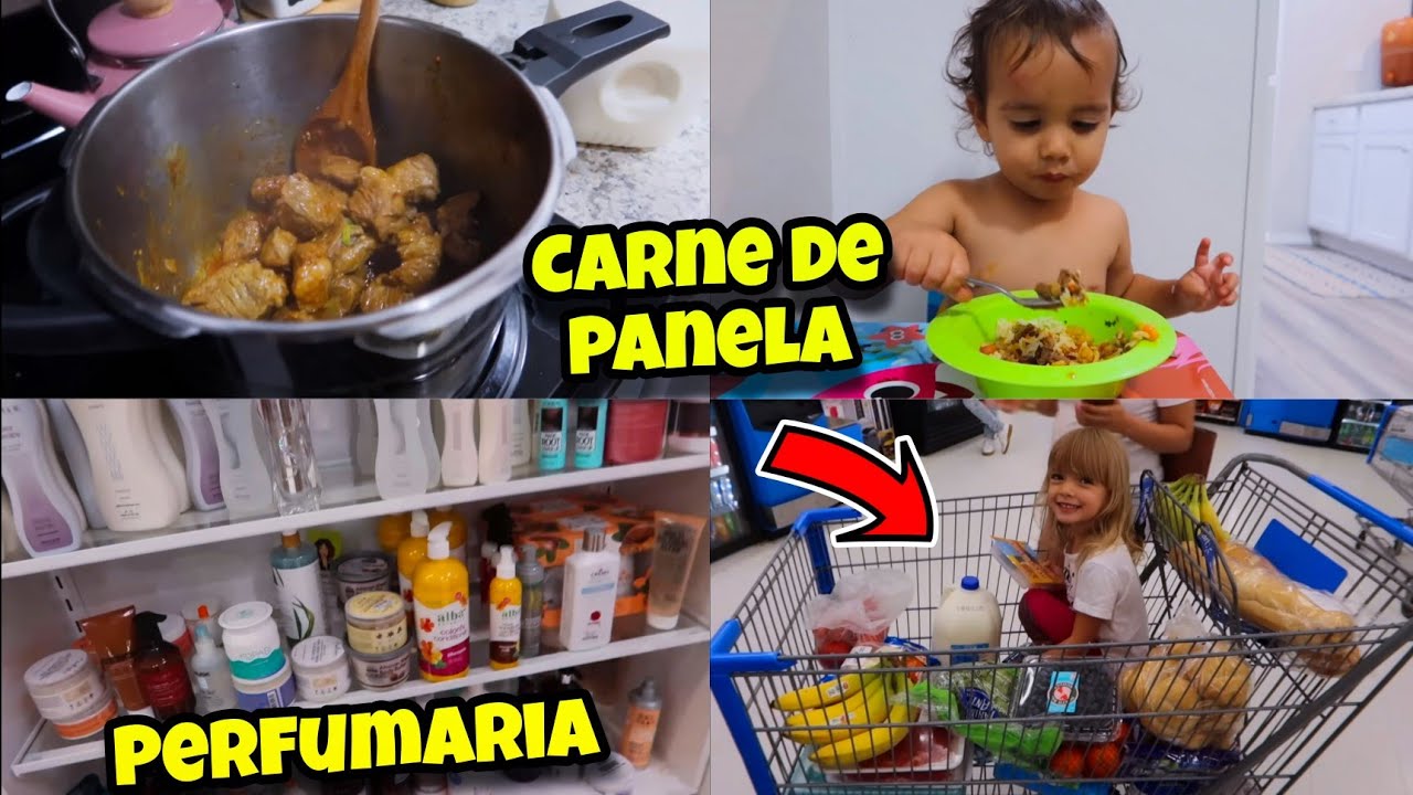 ROTINA DE DONA DE CASA - COMPRAS NO MERCADO PRA SEMANA- LOJINHA DE COSMÉTICO- JANTA DELICIOSA !