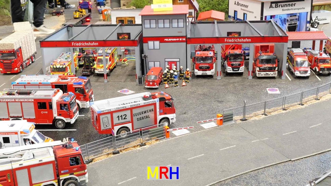 Feuerwehreinsätze  #rcfeuerwehr  #rescue #brandweer #fire  #friedrichshafen #model#112