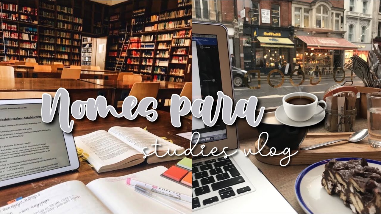 Study vlogs|dicas de nomes para studygram☕️