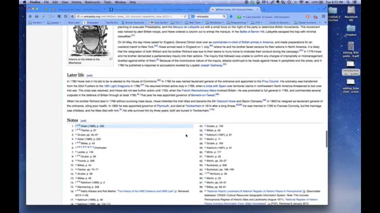 Adding References to Wiki Pages