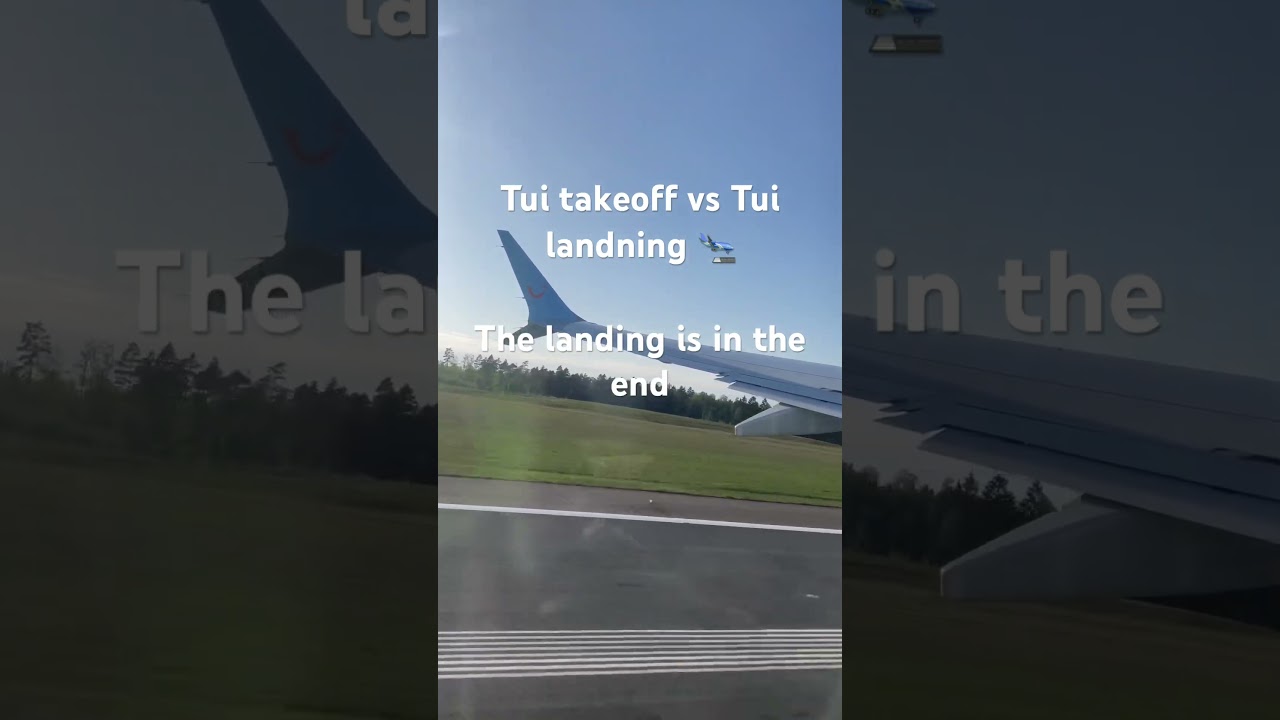Tui is an great airline 👍👍✈️✈️🛬🛬  #aviation #automobile #tui #tuifly #viral #avgeek