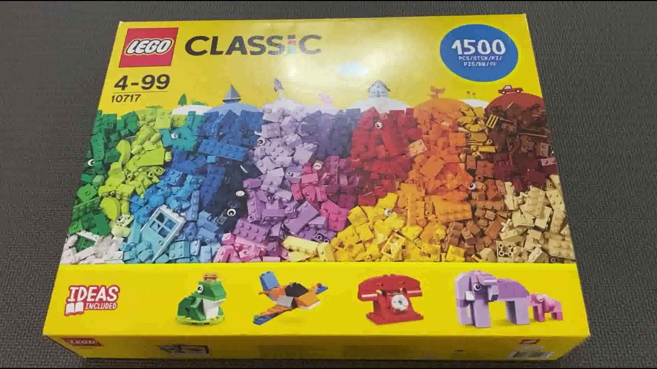 Unboxing LEGO Classic Bricks 10717