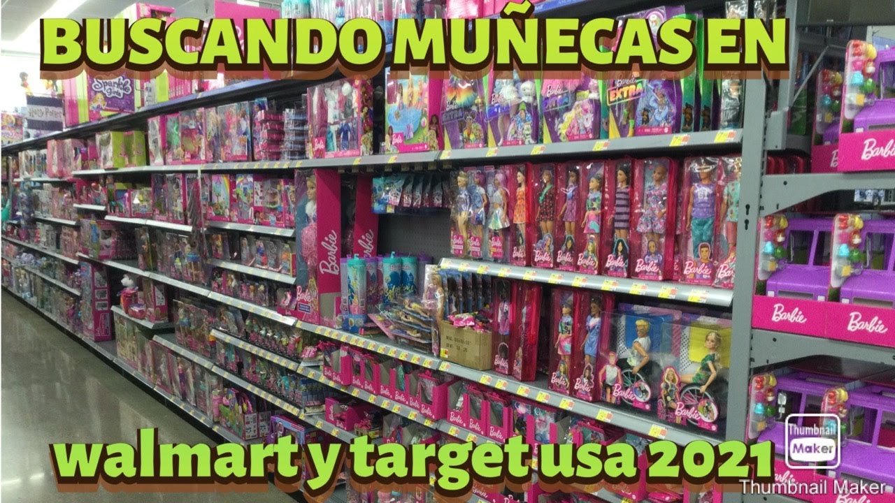 BUSCANDO MUÑECAS EN WALMART Y TARGET USA 2021, QUE ME COMPRE?