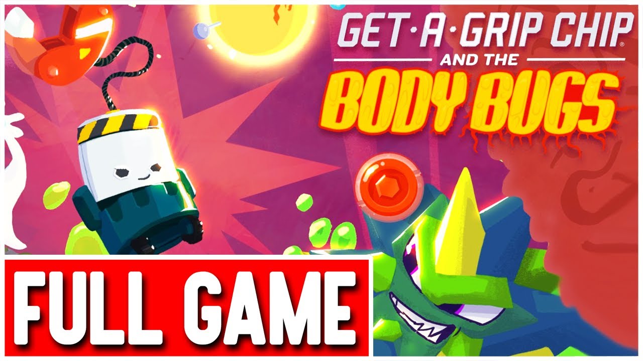 Get-A-Grip Chip and the Body Bugs Gameplay Walkthrough FULL GAME - No Commentary