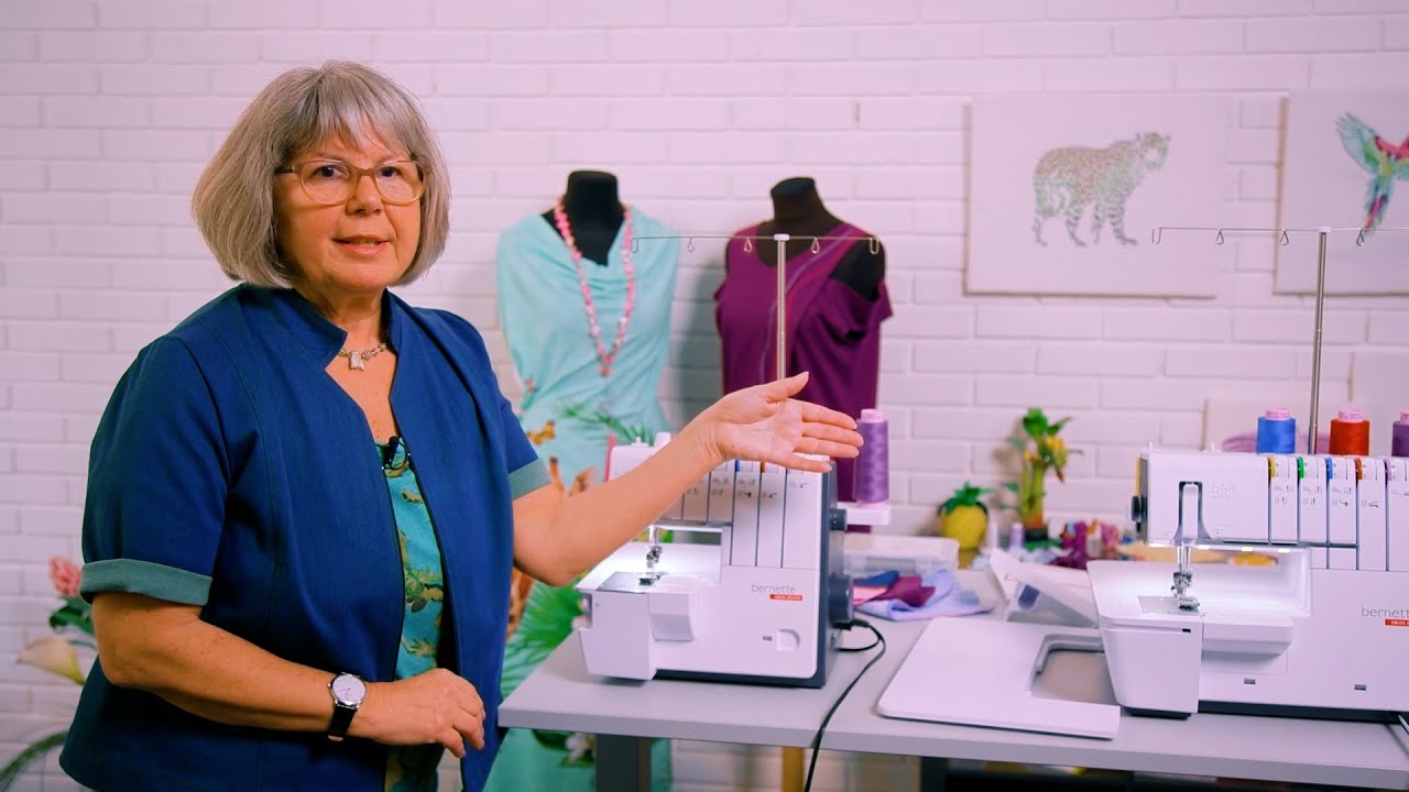 Expert Chat: Overlock/Coverstitch Combo Machines of BERNINA and bernette, Similarities & Differences