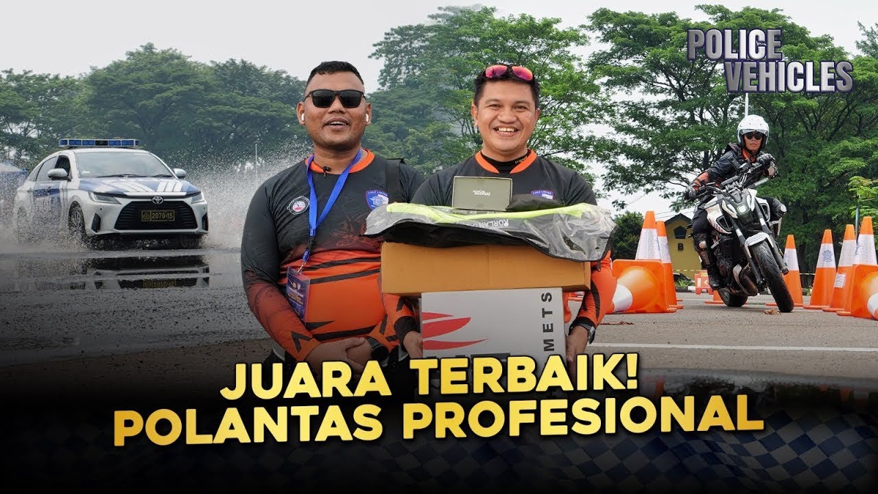 PENGUMUMAN JUARA! Inilah Personel PJR Terbaik di Coaching Clinic Korlantas