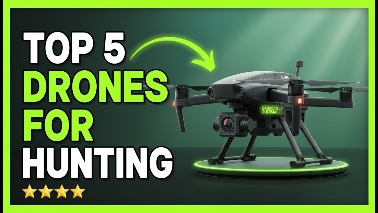5 Best Hunting Drones Reviewed — Long Range, Quiet & Reliable
