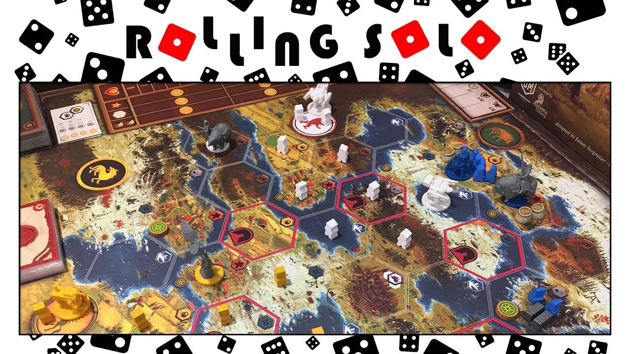 Scythe | Solo Playthrough | How To Play | Solo Automa | Part #3