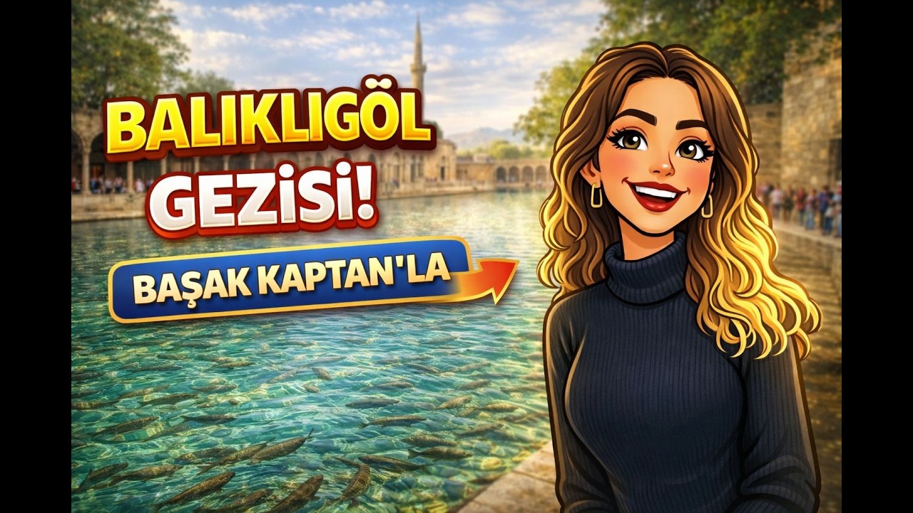 BAŞAK KAPTAN İLE BALIKLIGÖL'DE BİR GÜN  | ŞANLIURFA VLOG!!!