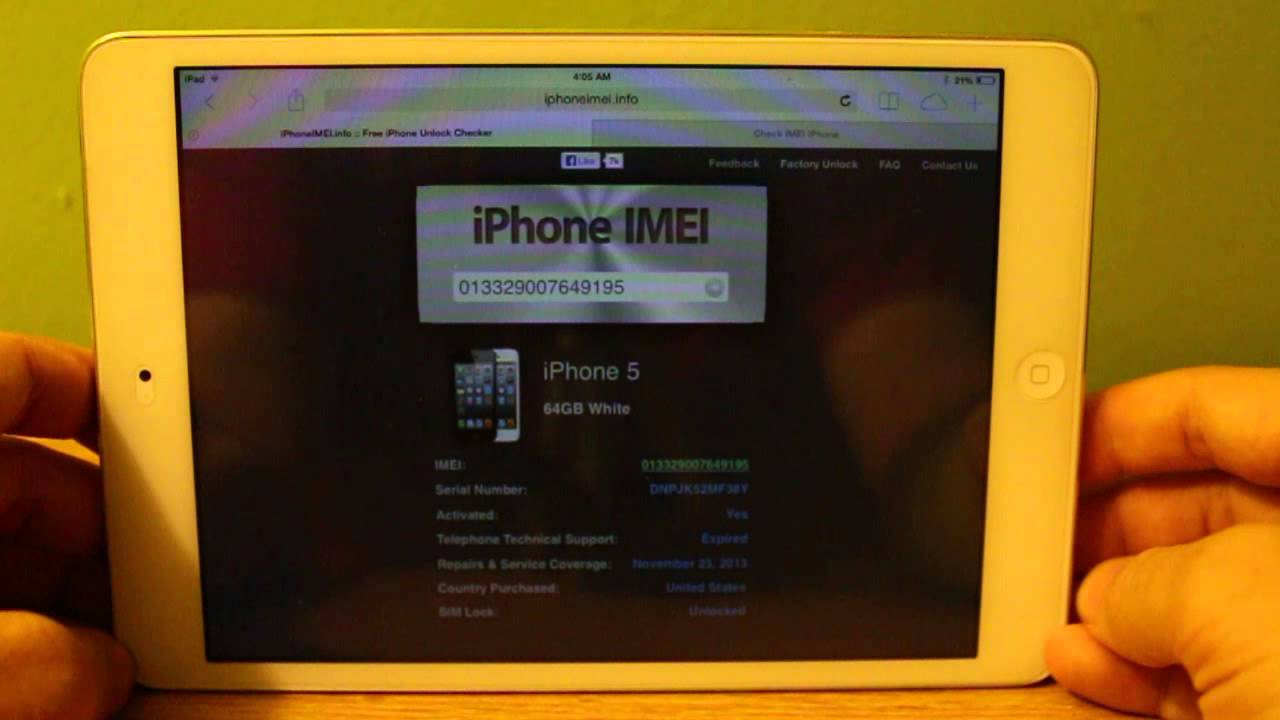 How To Check If iPhone Is Factory Unlocked/ Free Simlock Check