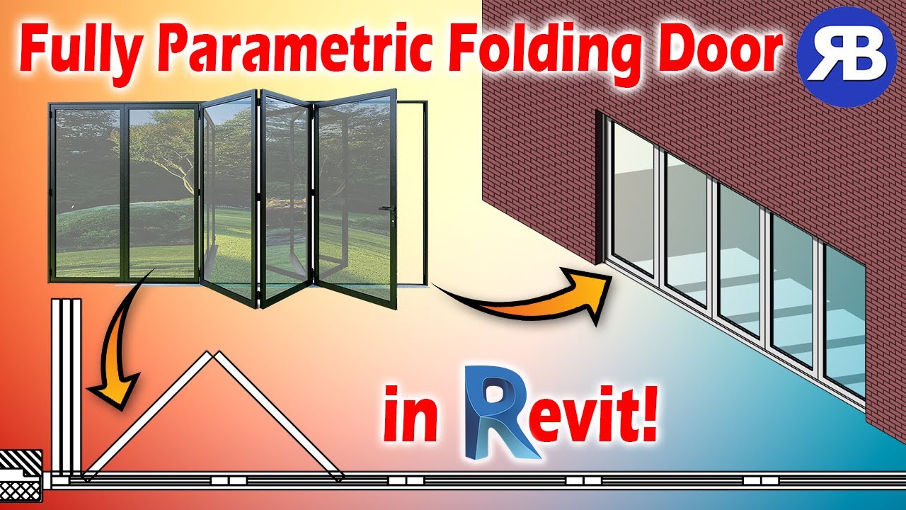 Revit Snippet: Create Fully Parametric Folding Doors