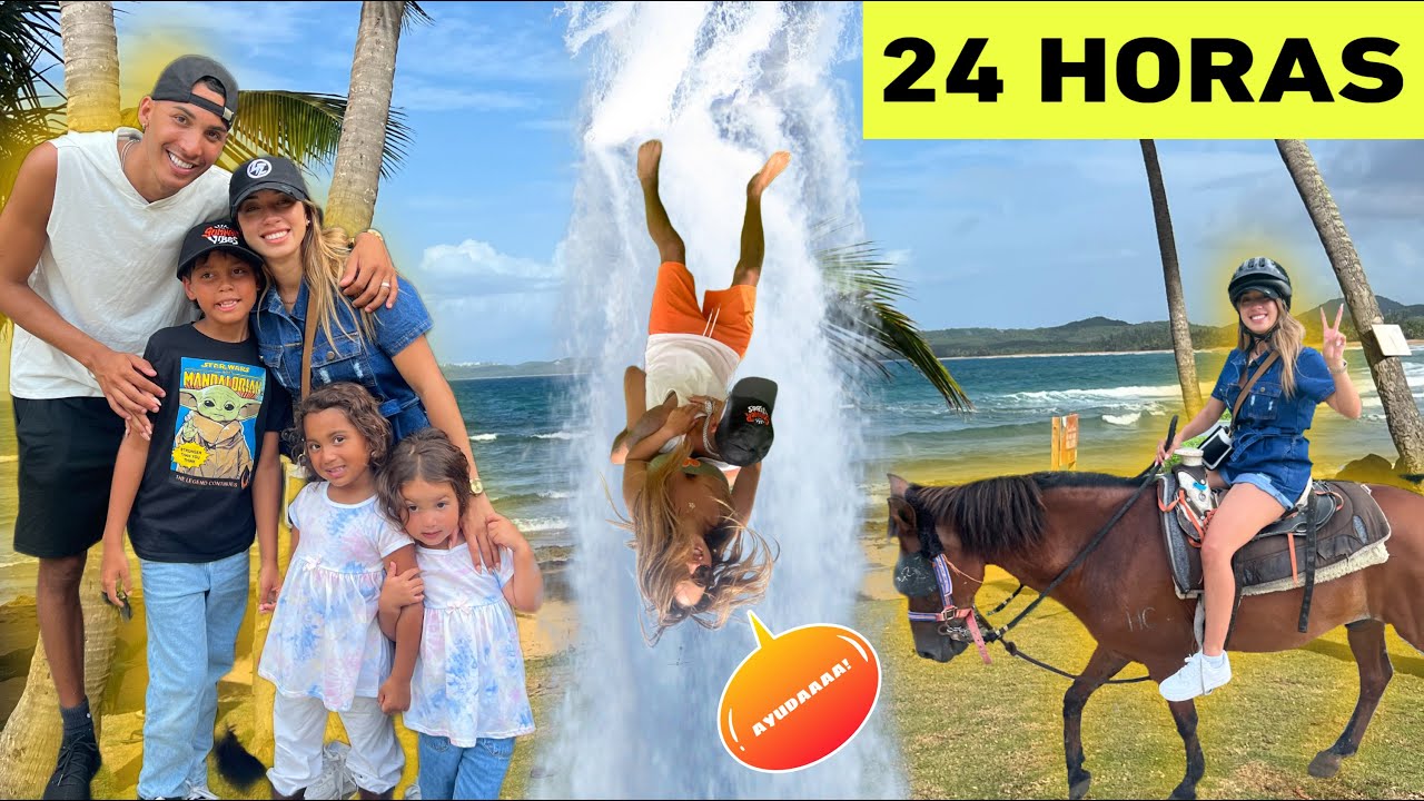 VOLVIMOS !! 24 HORAS EN NUESTRAS VACACIONES ❤️ ( Stephanie paso un susto horrible )