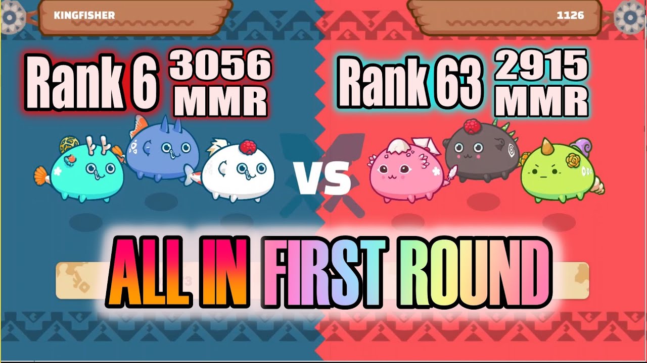 KINGFISHER vs 1126 | AXIE INFINITY TOP RANKING PVP
