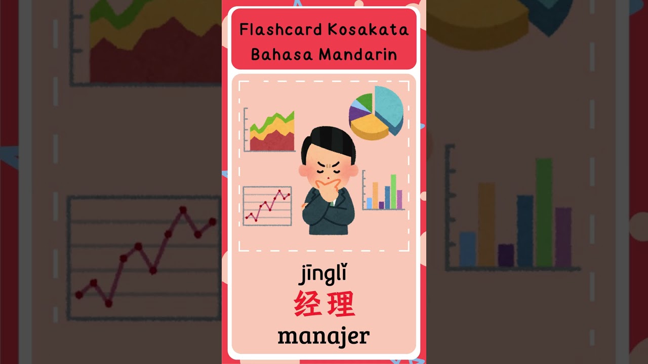 [02 职业 PROFESI] VIDEO PELAFALAN FLASHCARD KOSAKATA BAHASA MANDARIN