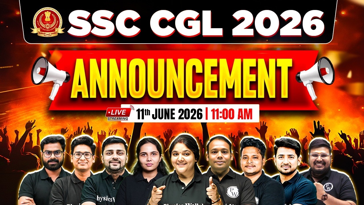 SSC CGL Preparation for Beginners 2026 | SSC CGL 2026 Target Batch | Complete Roadmap | SSC Wallah