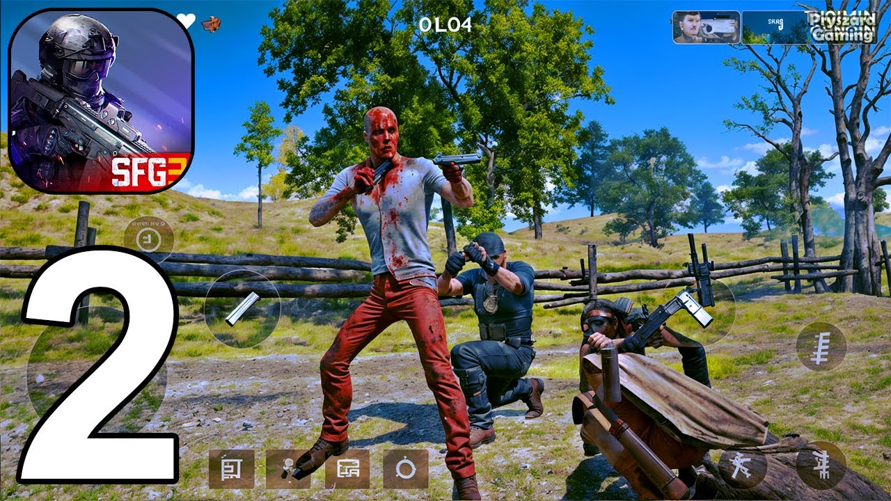 Special Forces Group 3: SFG3 - Gameplay Part 2 Mutiplayer Zombie Mode (iOS, Android)
