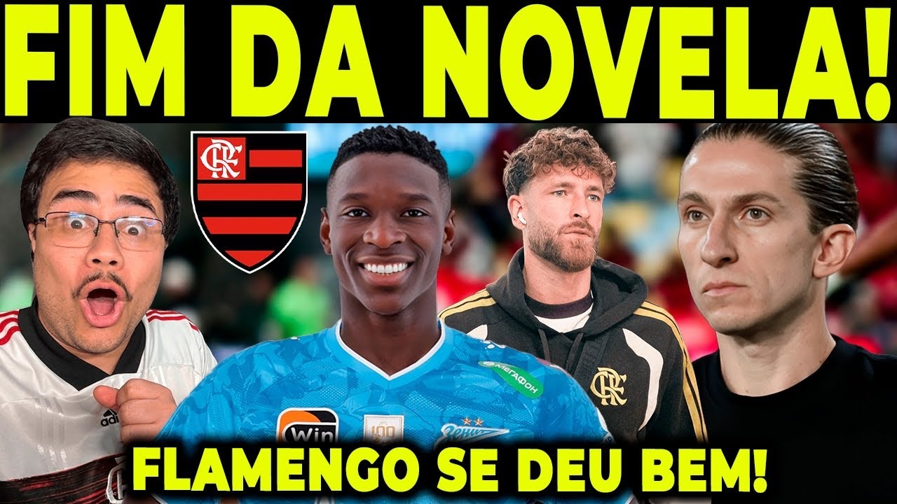 ACABOU A NOVELA NO FLAMENGO! LUIZ HENRIQUE TOMA DECISÃO FAVORÁVEL!