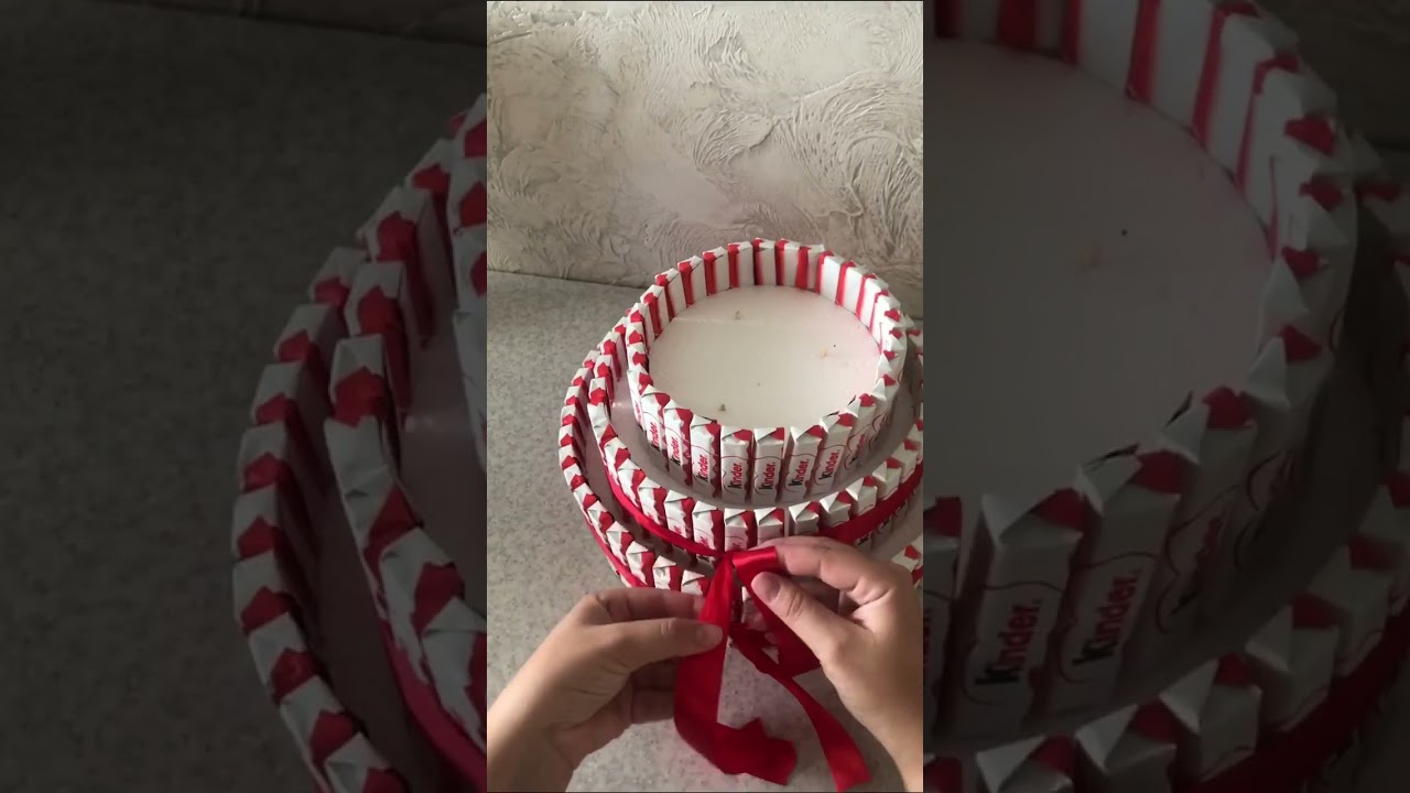 Kinder Stick Cake