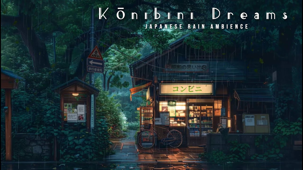 Kōnibini Dreams – Peaceful Rain Walk -  Flute & Ambient Serenity - Echoes of the Quiet Forest
