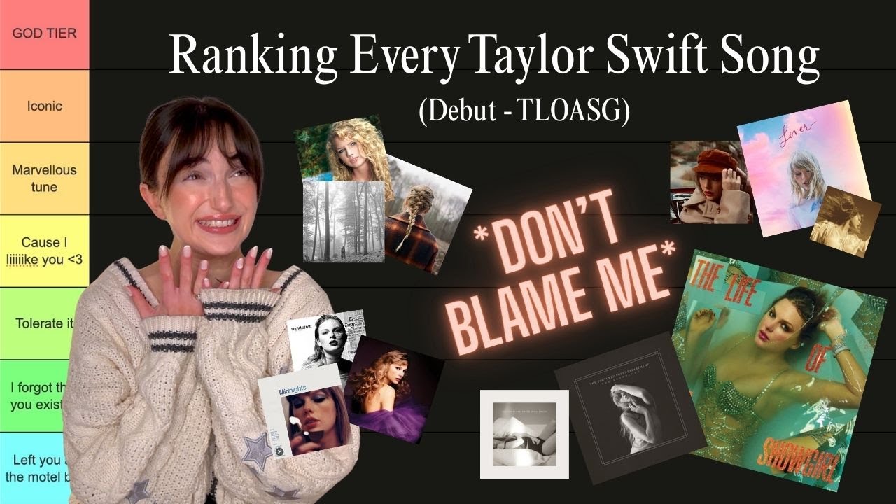 TIER RANKING EVERY TAYLOR SWIFT SONG!! *UPDATED FOR 2026* (from Debut to TLOASG)