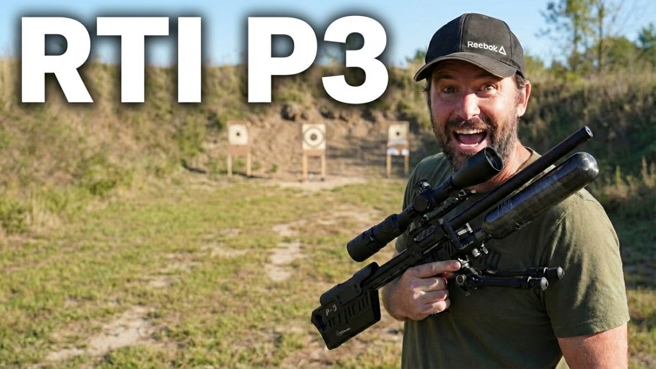 RTI P-3 Performance (REVIEW) 50 & 100 Yards Accuracy Test | A HIGH Power Airgun for LONG DISTANCE