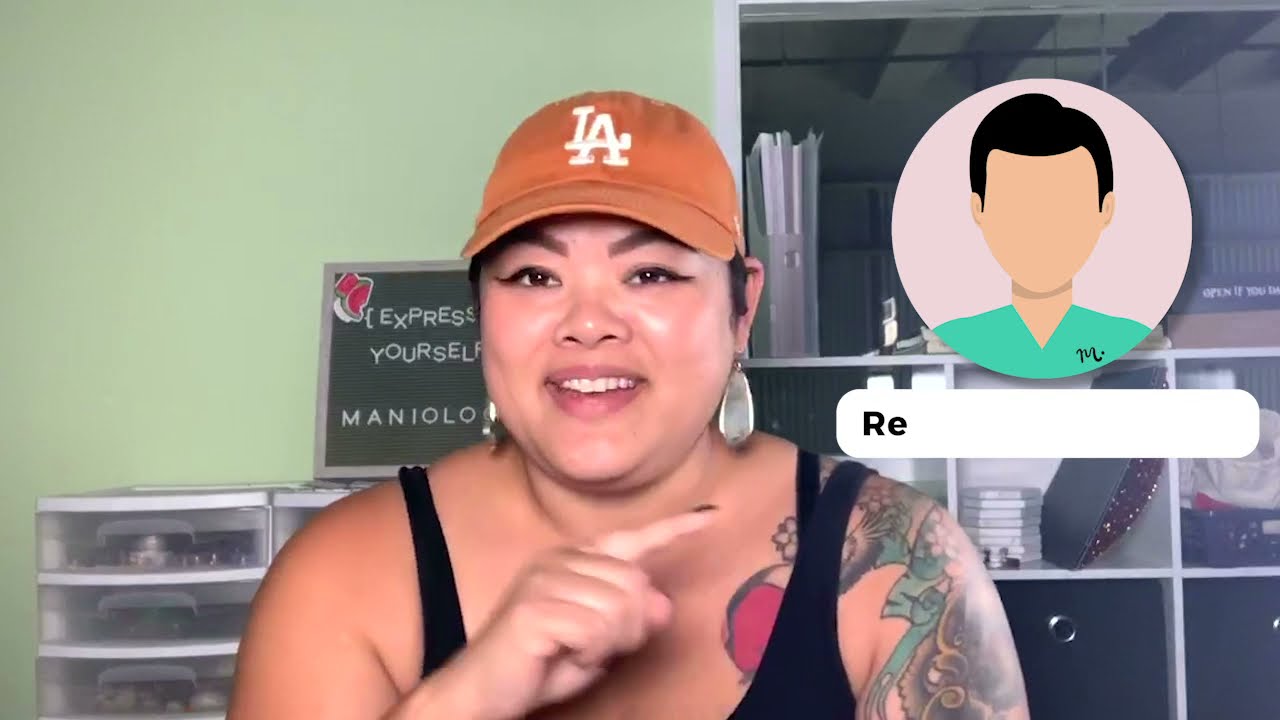 TikTok made us do it! French Manicure Stamping Hack