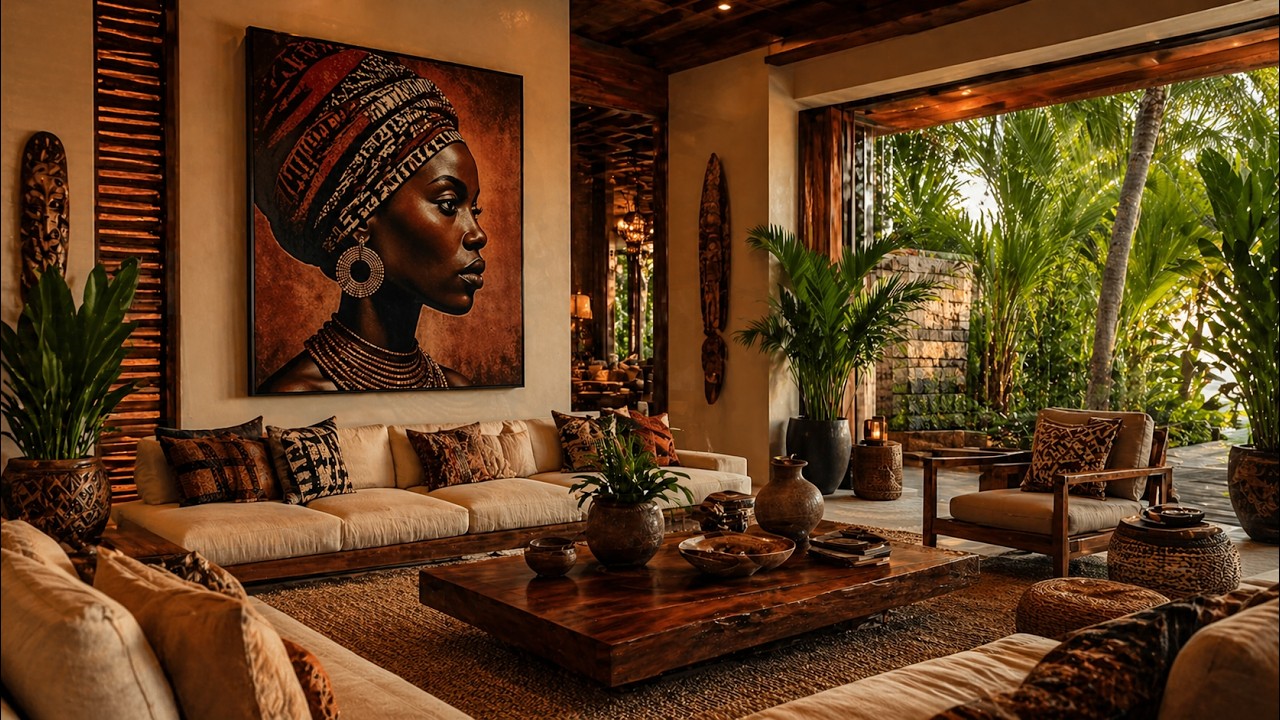 How to Decorate Afro Boho | Best of African Heritage Interior Design