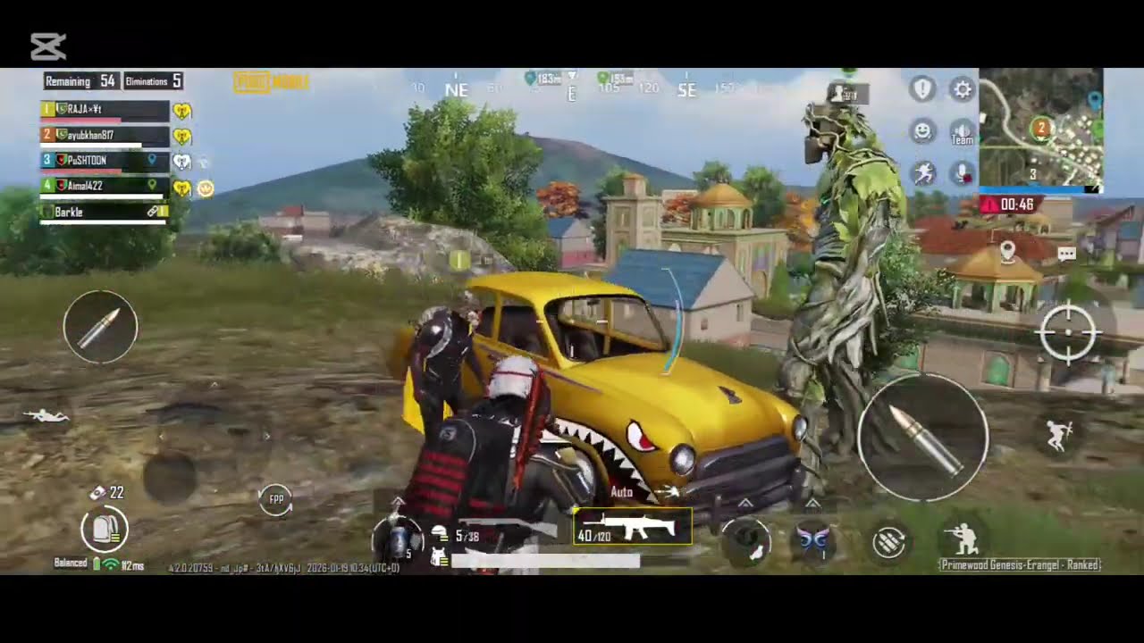 Pochinki playing in PUBG mobile 4.2 update by Dual Bro gaming 