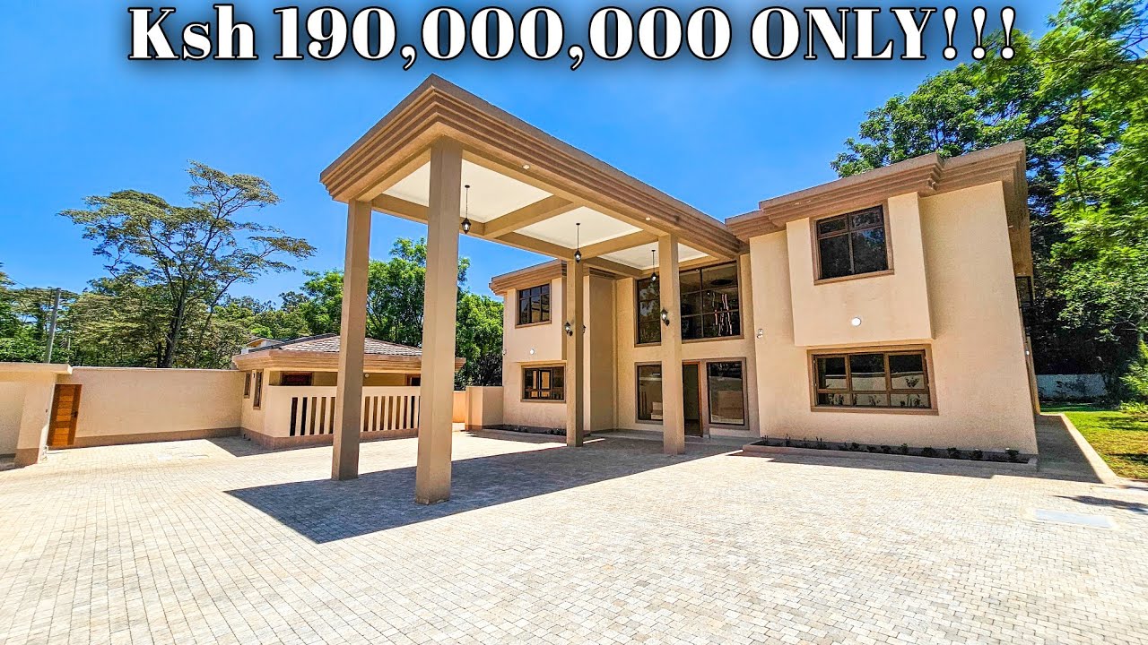Inside a Ksh 190,000,000 Luxury 1,000 Sqm 5 bedrooms home for SALE in the leafy suburb's of Karen