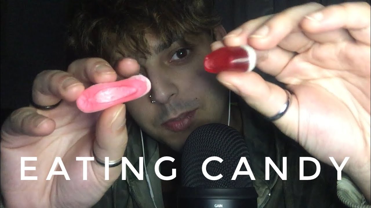 ASMR Ita│ Eating Gummy Candy (Intense Mouth Sounds)