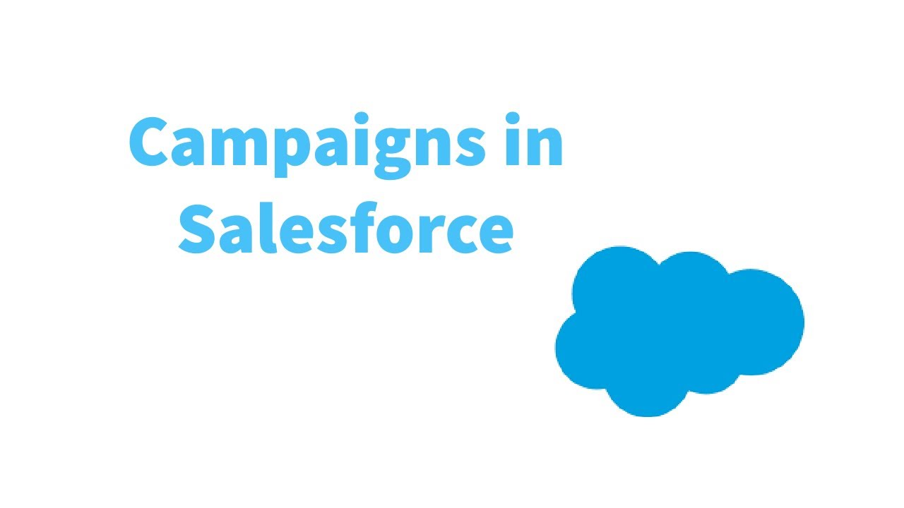 CAMPAIGNS IN SALESFORCE | How to create a new campaign | Why would you use salesforce campaigns