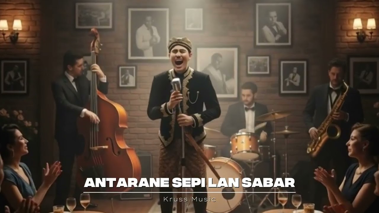 Kruss Music - Antarane Sepi lan Sabar [No Copyright with the Smoothest Jazz Music,Jazz Lounge]