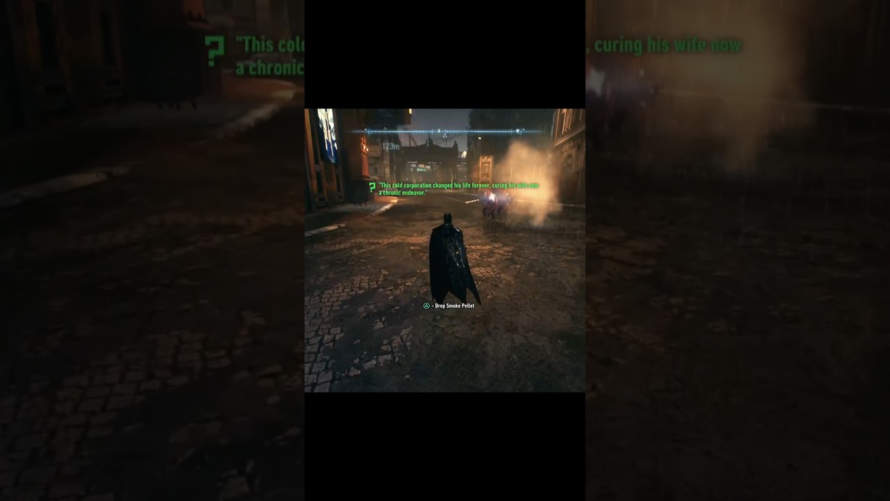 when batman's reflexes break the fight