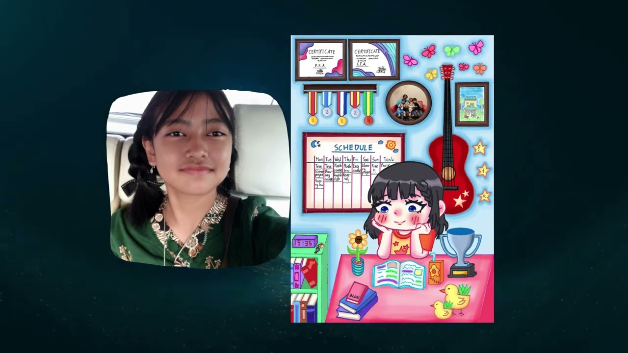 Karya Ilustrasi Fidela Fawnia Ariyanto - Juara 1 FLS2N Lomba Ilustrasi tingkat kota Jakarta Barat