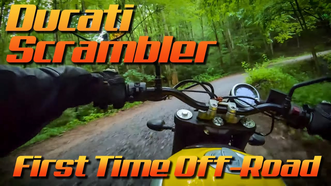 Ducati Scrambler - First Time Off-Road