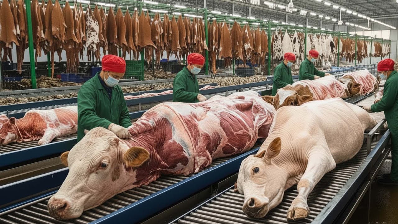 Inside the Cow Leather Factory | How Premium Leather Products Are Made