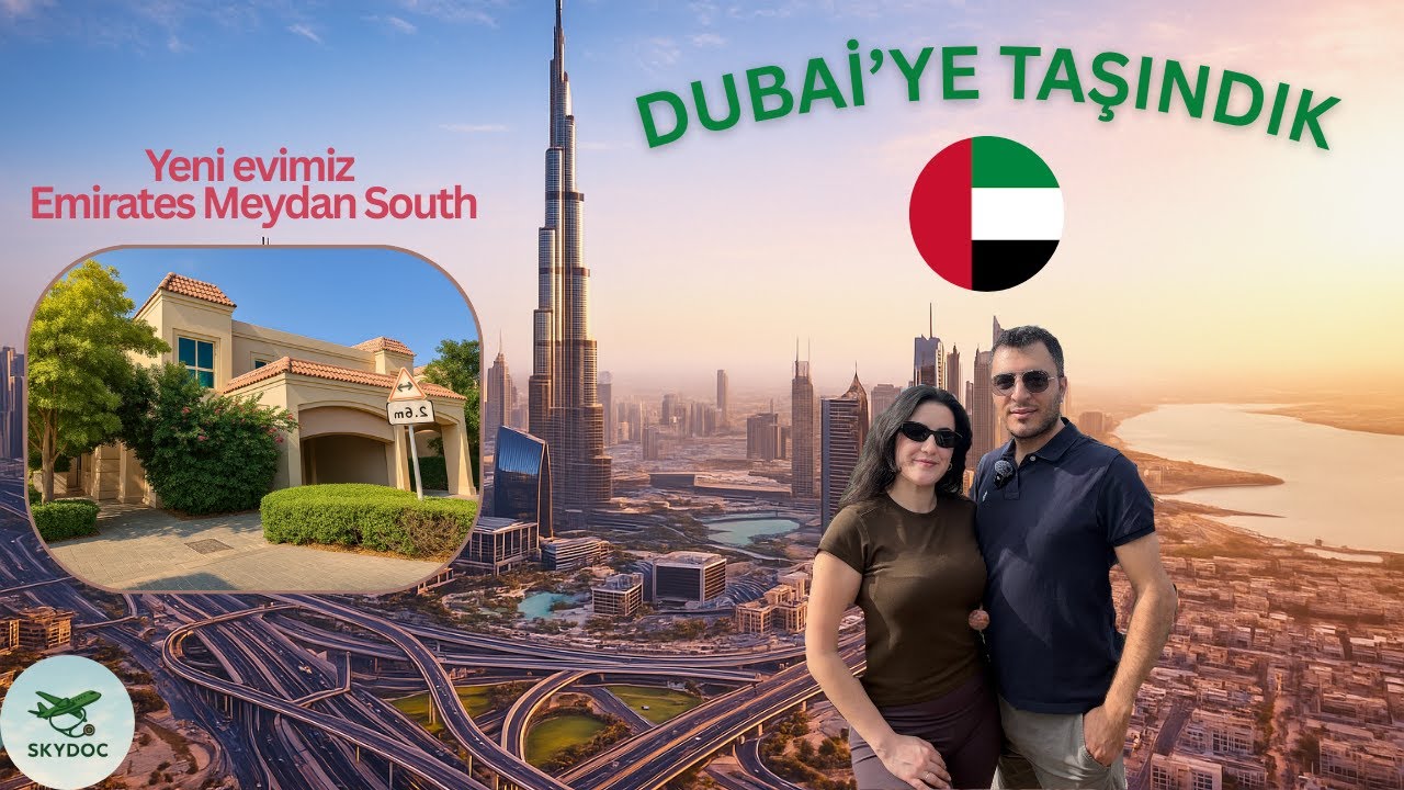 Dubai'ye Taşındık!!!! | Emirates Meydan South Villas