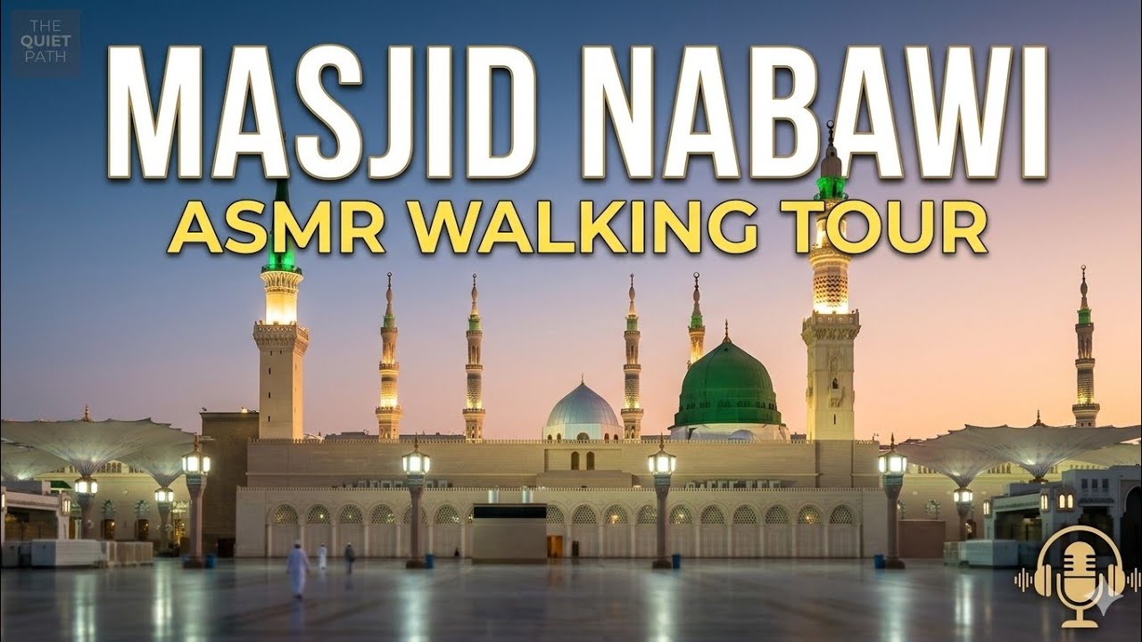 4K Walking Tour of Masjid an-Nabawi | Prophet's Mosque, Madinah