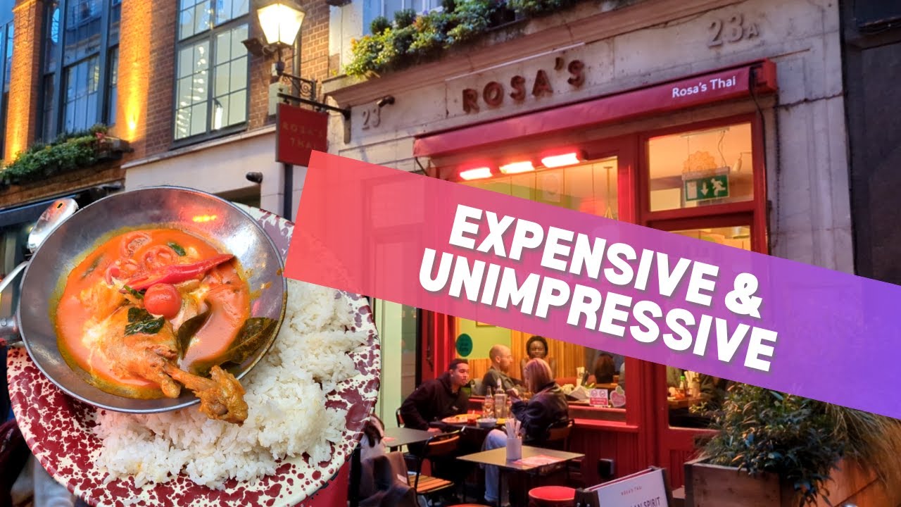 Rosa's Thai and the High Price of Mediocrity