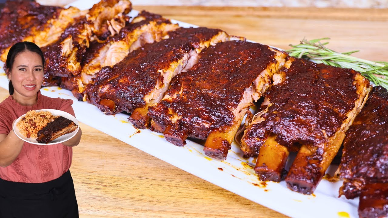 Costillas en Adobo Navideñas… ¡Se Deshacen de Suaves!