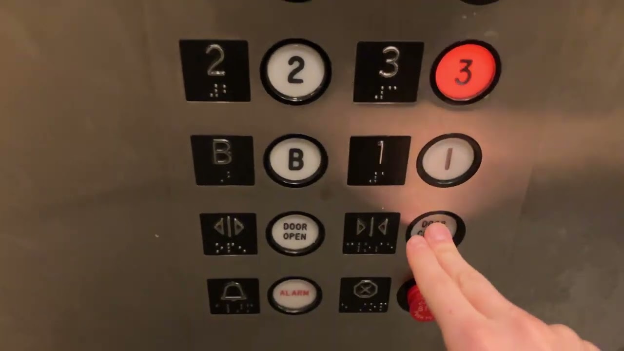 (Machine Room!) Worn 1992 State Hydraulic Elevator