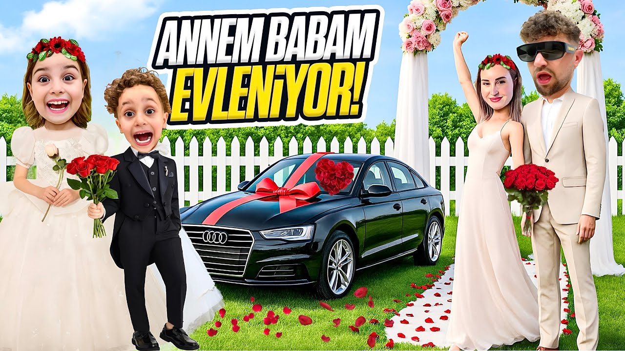 ANNEM BABAM EVLENİYOR !! BABAMDAN ANNEME EVLİLİK YIL DÖNÜMÜ SÜRPRİZİ !! KUZEY ELİF !!