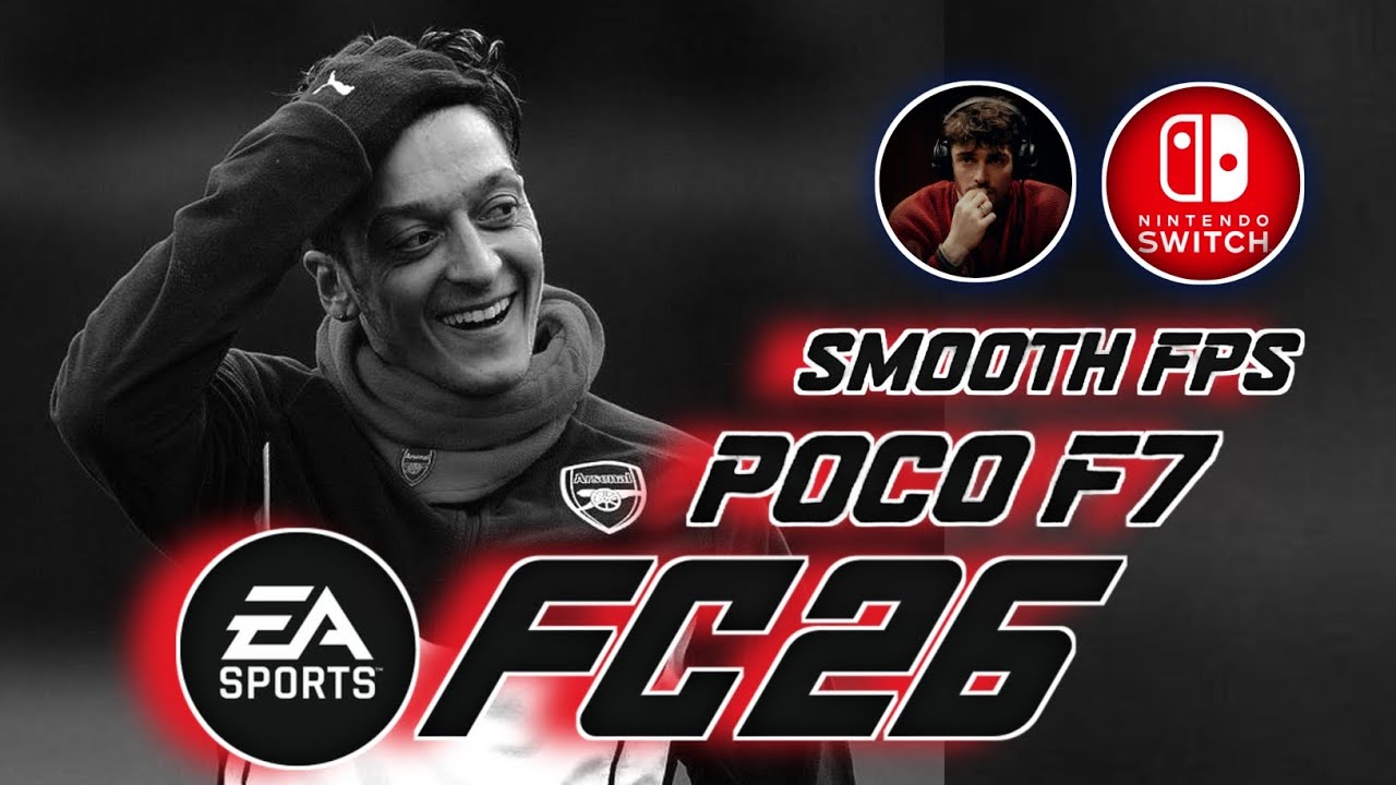 POCOF7 😂♥  EA SPORTS FC 26- FINALLY ARABIC HD SMOOTH FPS  ( EDEN EMULATOR 0.2.0) 