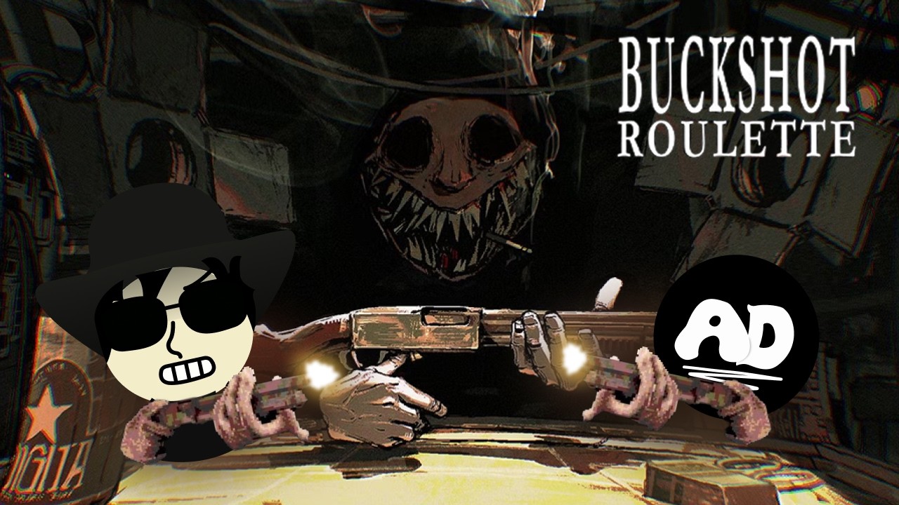 Esse JOGO é MALUCO | Buckshot Roulette com @monteirouai