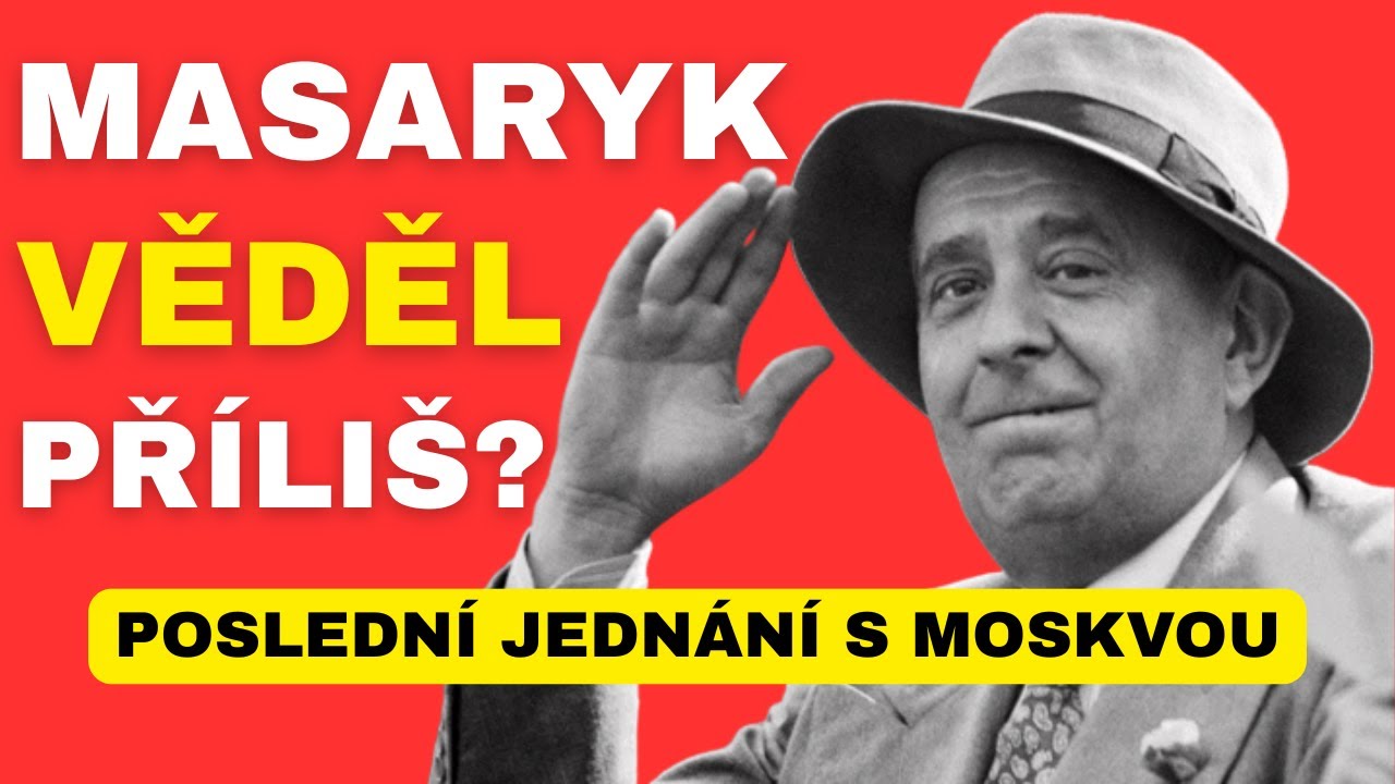 TAJEMSTV&Iacute; DIPLOMACIE! Jan Masaryk &mdash; co prob&iacute;ral se sovětsk&yacute;mi činiteli před svou smrt&iacute;?